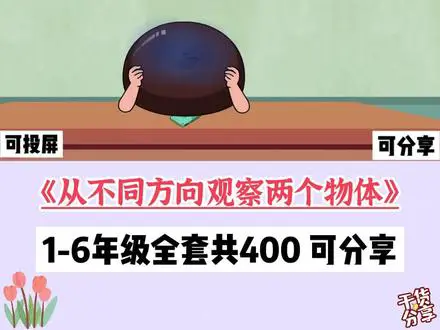 趣味数学之观察物体