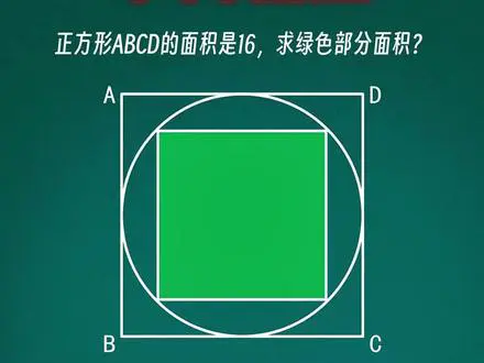 方中圆与圆中方的面积奥秘